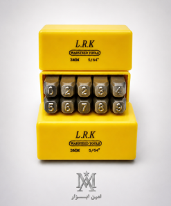 سنبه شماره کوب سایز 3 میلی متر برند L.R.K