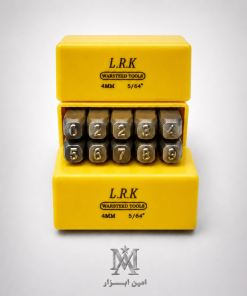 سنبه شماره کوب سایز 4  برند L.R.K