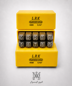 سنبه شماره کوب سایز 6 برند L.R.K