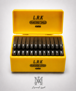 سنبه حروف کوب  سایز 4 برند L.R.K