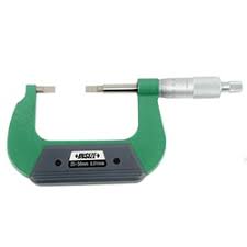 میکرومتر جناقی دیجیتال اینسایز (Insize) 60 درجه 15-1 میلی متری مدل 153-3590