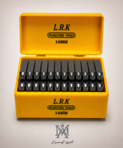 سنبه حروف‌کوب ۱۶ میلی‌متر L.R.K