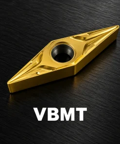 اینسرت تراشکاری VBMT (لوزی باریک / زاویه ۳۵ درجه – پوزیتیو)