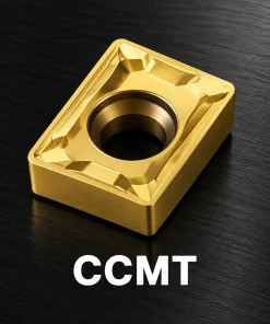 اینسرت تراشکاری CCMT (لوزی ۸۰ درجه با زاویه آزاد مثبت ۷ درجه)